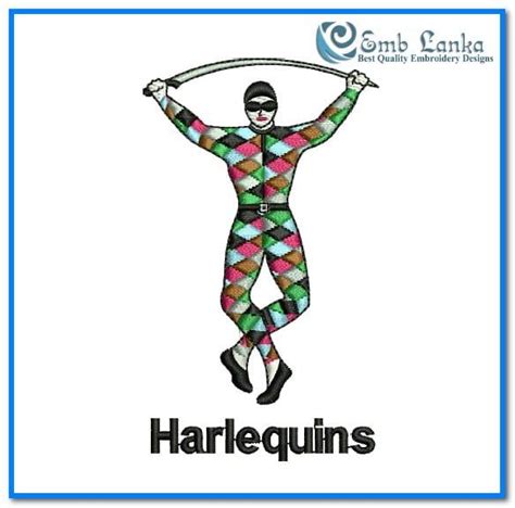 Harlequins Rugby Football Club Logo Embroidery Design | Embroidery logo ...