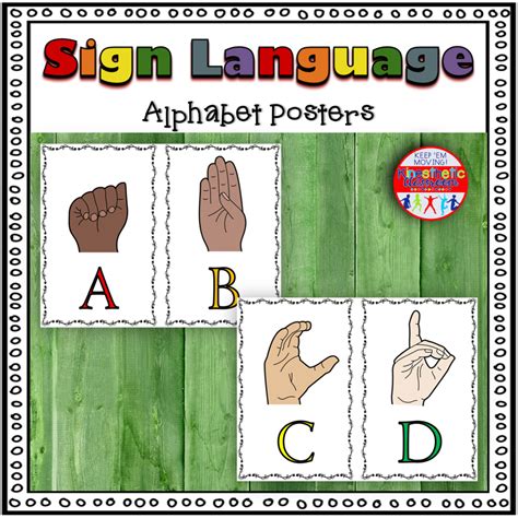 Sign Language Alphabet Posters | Made By Teachers