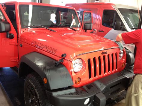 St. Louis rock chip prevention specialists Jeep Wrangler Moab - Paint Protection Film St. Louis ...