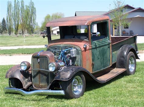 Show-winning homebuilt 1934 Hotrod Ford Pickup | MyRideisMe.com | Rat ...