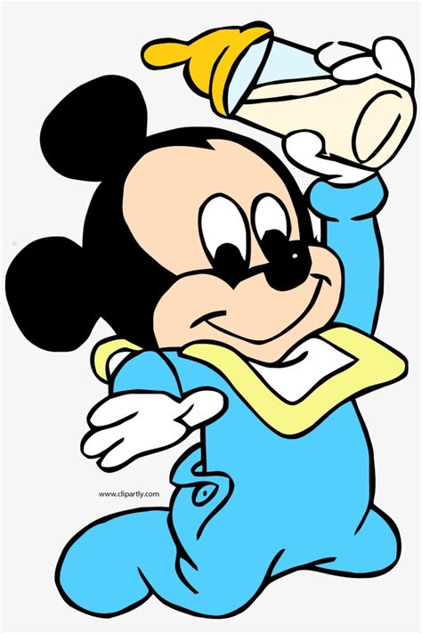 Baby Clipart Mickey - Baby Mickey Mouse - 1320x1922 PNG Download - PNGkit