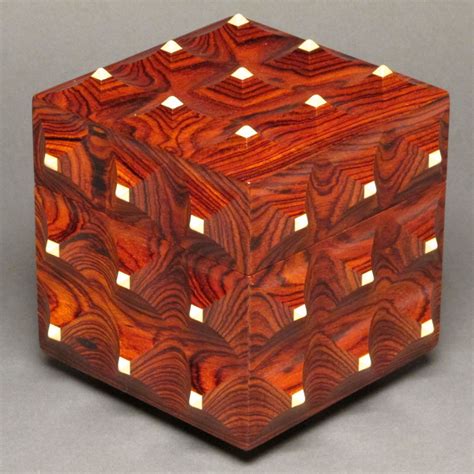 Wood Wooden Box With Secret Compartment PDF Plans