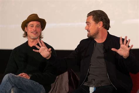 Brad Pitt & Leonardo DiCaprio Dish About Art on ‘WTF’ Podcast