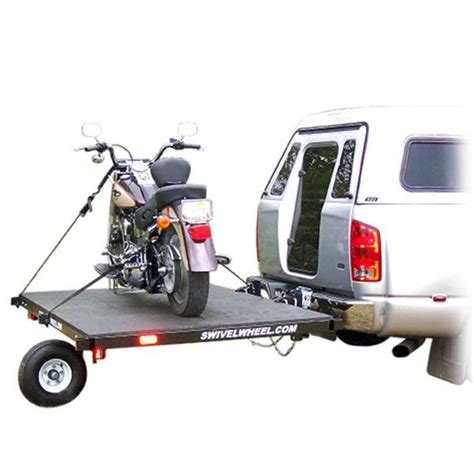 Swivelwheel Single Wheel Motorcycle Trailer - 1,000 lbs. Capacity | Discount Ramps