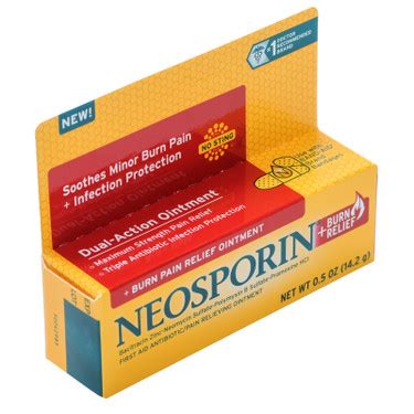 Neosporin Plus Burn Relief Ointment | MFASCO Health & Safety