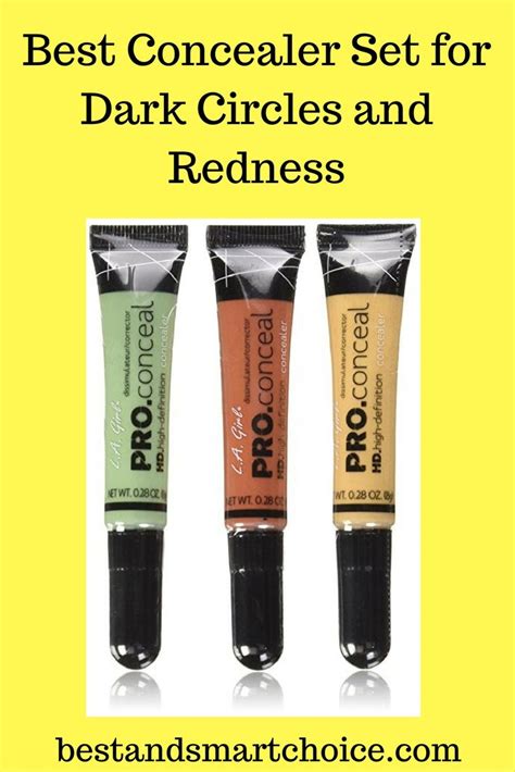 Best Concealer Set for Dark Circles and Redness | Best concealer ...