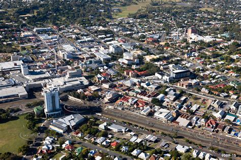 Aerial Photo Ipswich CBD QLD Aerial Photography