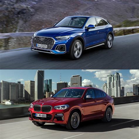 Photo Comparison: BMW X4 vs Audi Q5 Sportback