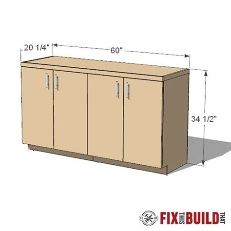 Diy Garage Base Cabinets Plans Fix This Build That