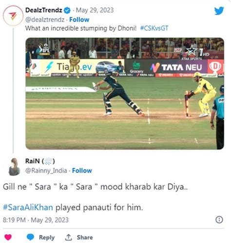 IPL 2023: Did Sara Ali Khan Jinx Shubman Gill? - Rediff Cricket