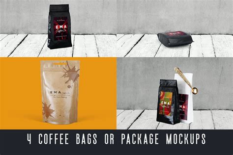 30+ Coffee Bag Mockup Templates (Free & Premium) | Design Shack