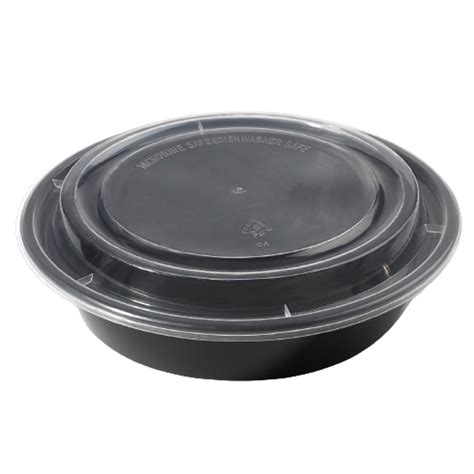 Sample 32 oz Disposable Plastic Bowls with Lids – Pony Packaging