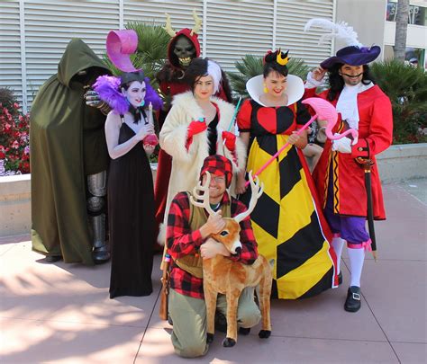 Cosplay - Disney Villains (Dr. Doom joins in, too!) | Flickr