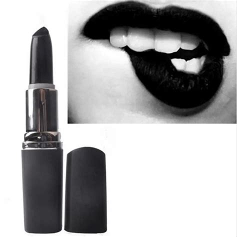 Holloween Nightclub Party Black Lipsticks Vampire Women Men Lipstick ...