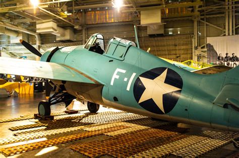 Grumman F4F-3 Wildcat (Fighter) - Pearl Harbor Aviation Museum