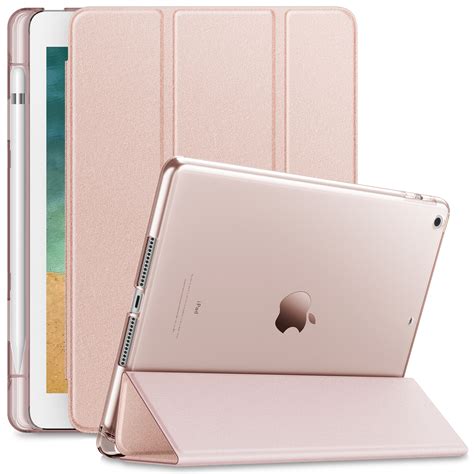 INFILAND Ultra Slim Case with Translucent Frosted Back & Apple Pencil ...