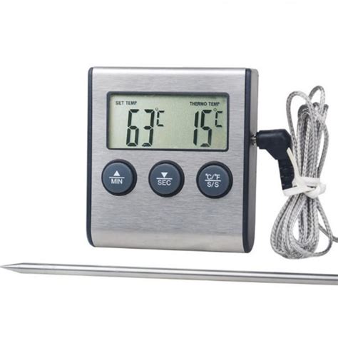 Digital Oven Thermometer Instant Read Meat Food Cooking Kitchen ...