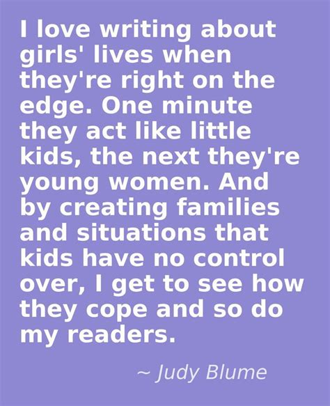 Judy Blume Quotes. QuotesGram