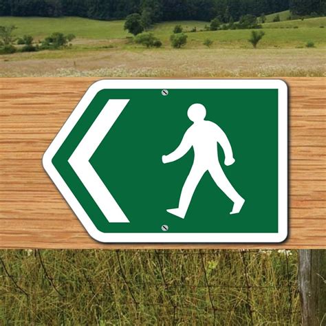 JAF Graphics. Footpath Arrow Sign