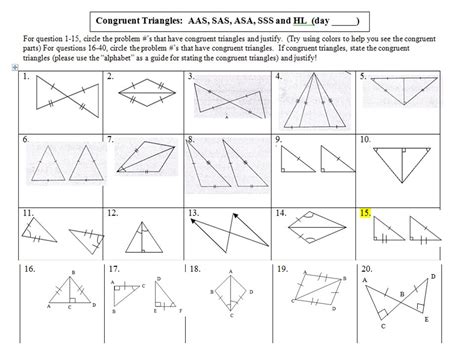 35 Triangle Congruence Asa Aas And Hl Worksheet Answers - support worksheet