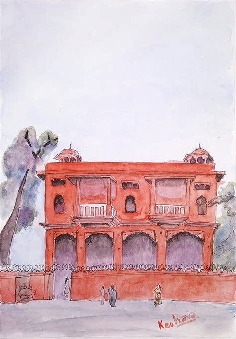 Pune Lal Mahal Painting by Keshava Shukla - Fine Art America