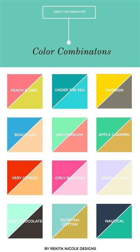 Beautiful color combinations for small business logos and websites. LOVE the pink and green ...