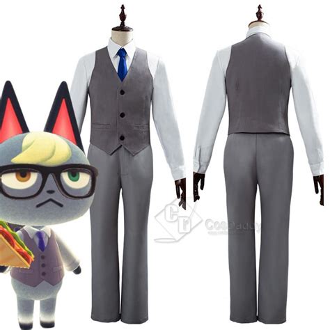 Animal Crossing New Horizons Jyakku Jack Raymond Suits Cosplay Costume