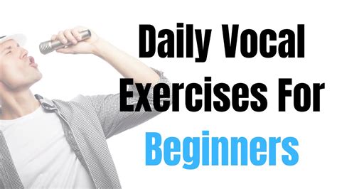 Vocal EXERCISES for Beginners: Daily Workout - YouTube