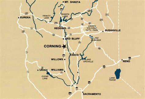 Corning area maps