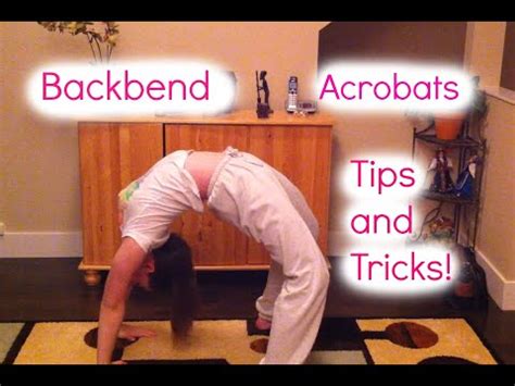 Backbend Tips and Tricks! - YouTube