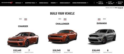 2023 Dodge Challenger and Charger Build and Price is Live – Stellpower – that Mopar news site