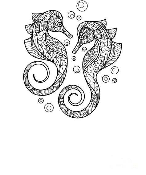 Seahorse Digital Art by Kristen Morey - Fine Art America