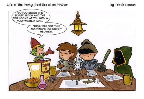 rolling for iniative... rpg comic by travisJhanson on DeviantArt