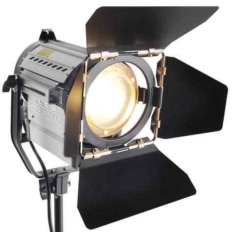 ASHANKS 150W LED Spot Light Wireless Dimmable Bi color Spotlight Studio Fresnel LED Light 3200 ...