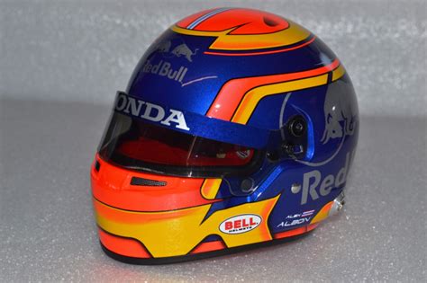 Alexander Albon Scuderia Torro Rosso helmet 2019 season | GP Replica's | frisianmodelcarshop ...