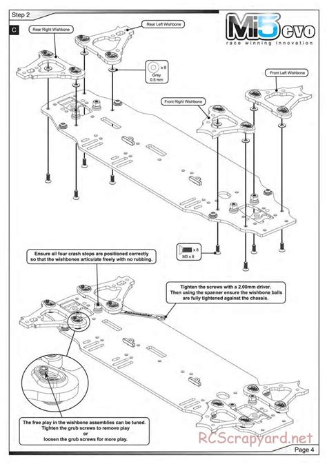 Schumacher Mi5 Evo Manual - K148 / K150 • RCScrapyard - Radio Controlled Model Archive