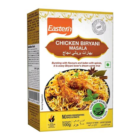 Shop Eastern Chicken Biryani Masala 100g Online | South Asian Central USA