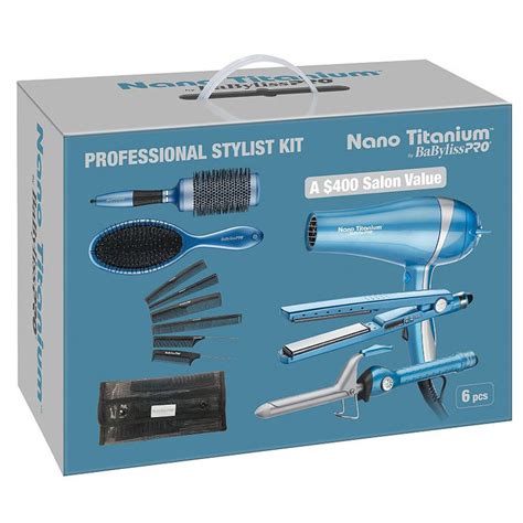 BaByliss Pro Nano Titanium Professional Stylist Kit, Blue Reviews 2019