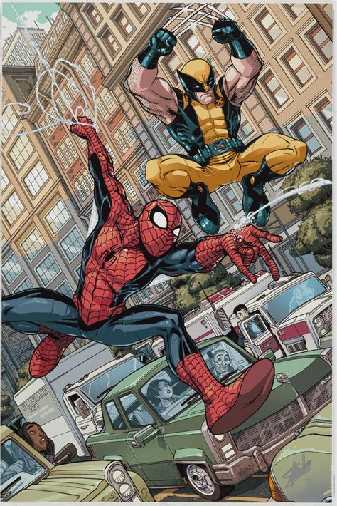 Marvel | Astonishing Spider-Man & Wolverine #1 – 3 | Castle Fine Art