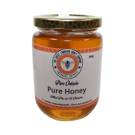 Liquid Honey 500g – The Great Canadian Honey Company