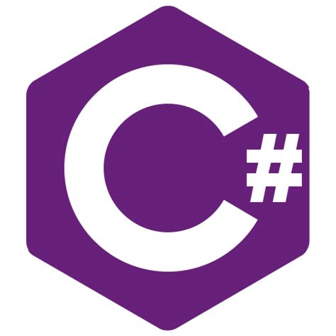 Csharp plain logo - Social media & Logos Icons