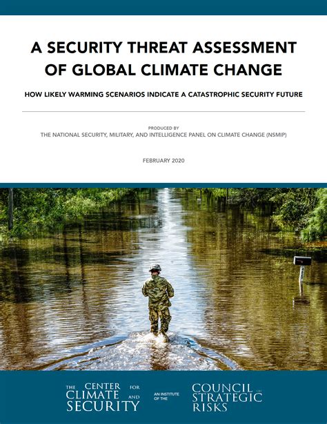 A Security Threat Assessment of Global Climate Change « The Center for Climate & Security