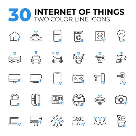 Iot Icon Vector Art, Icons, and Graphics for Free Download