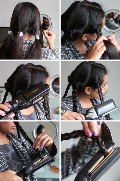 Step by Step Guide: How to Crimp Hair with a Flat Iron