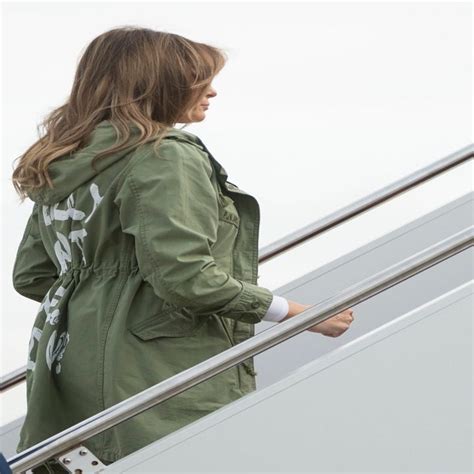 Melania Trump Wore A Jacket That Said "I Really Don't Care" While Heading To Visit Children At ...