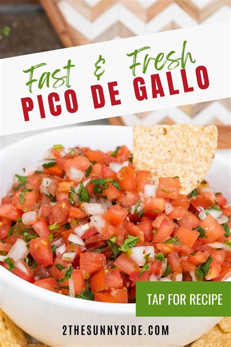 The Best Homemade Pico Recipe | Sunny Side Design