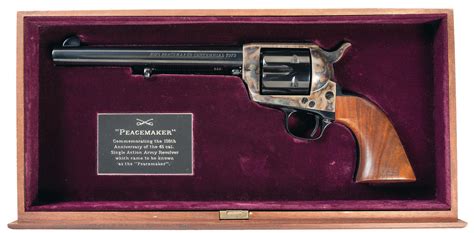 Cased Colt Peacemaker Centennial Single Action Army Revolver | Rock Island Auction