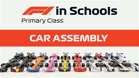 F1 in Schools Primary Class - Car Assembly Process - YouTube