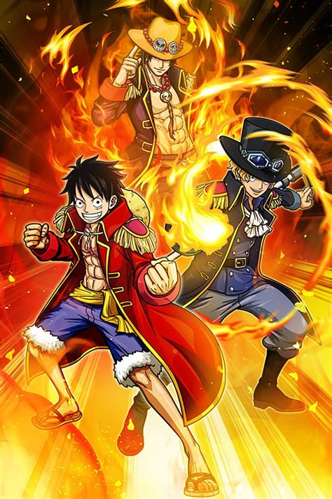 Partager 58 images fond d'écran one piece luffy ace sabo - fr.thptnganamst.edu.vn