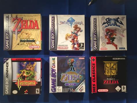 6 x Game Boy Advance/Color : Zelda, Castlevania & 2 RPG's - Catawiki